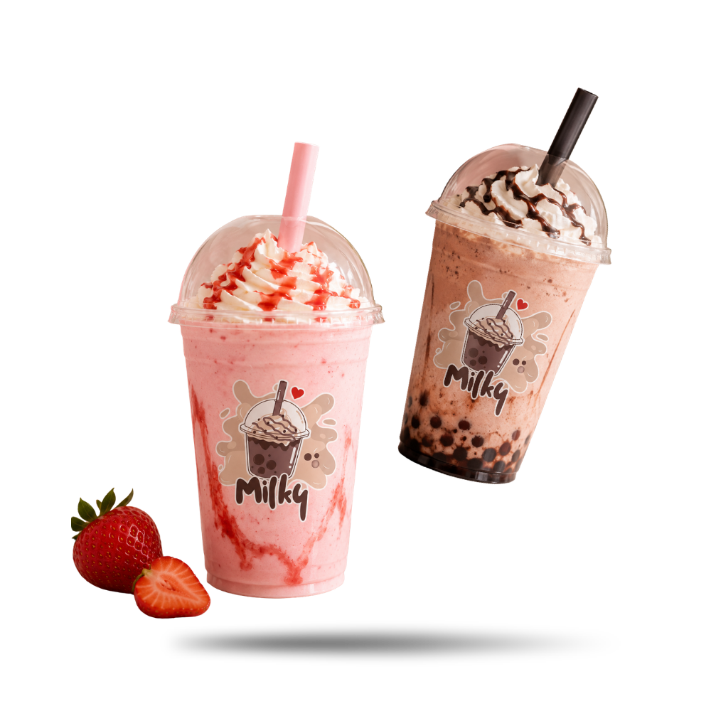 Sweet-Shop milkshake koncept